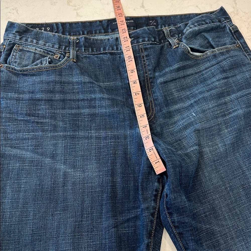 Lucky Brand 329 Classic Straight Leg Dark Wash Men’s Jeans 40X32 - Picture 11 of 17